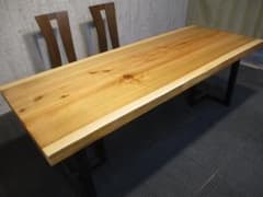 1557□ 杉 スギ テーブル ローテーブル ダイニング 座卓 一枚板 - メルカリ