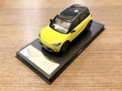 新品 1/43 メルセデス スマート純正 メルセデス スマート #1 イエロー 新品 1/43 メルセデススマート純正 メルセデス スマート #1 イエロー