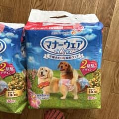 ユニチャーム マナーウェア Sサイズ 36枚入り➕15枚　合計51枚　女の子用のサムネイル