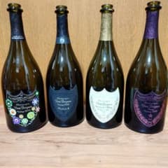 Dom Pérignon 空き瓶 4本セットのサムネイル
