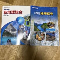 新地理総合・新詳地理探究 2冊セットのサムネイル