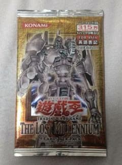 遊戯王 旧アジアTHE LOST MILLENNIUM 　未開封 パック 絶版 遊戯王 旧アジアTHE LOST MILLENNIUM 未開封 パック 絶版 - メルカリ