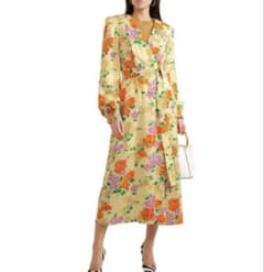 DRIES VAN NOTEN ドリスヴァンノッテン フローラルワンピース40 - メルカリ