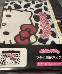 ハローキティ フタ付き収納ボックスのサムネイル
