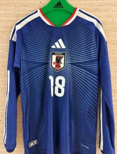 2026年W杯 日本代表公式ユニフォーム 上田綺世 長袖 Mサイズのサムネイル