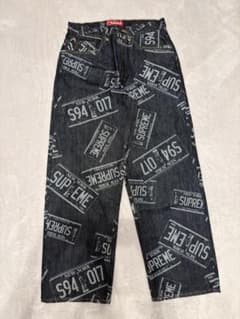 Supreme License Plate Denim Pants 30 デニム - メルカリ