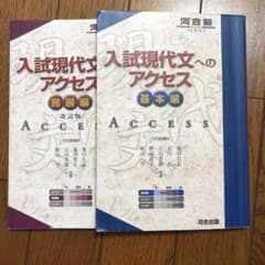 入試現代文へのアクセス 基本編、発展編のサムネイル