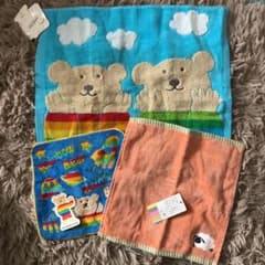 【新品未使用】ハンドタオル3枚セットのサムネイル