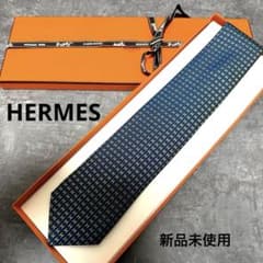 ✨新品未使用✨】HERMES エルメス ネクタイ ライム ファソネ H柄 王道