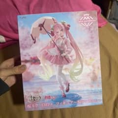 벚꽃 미쿠 AMP+ 피규어 벚꽃 드레스 ver.