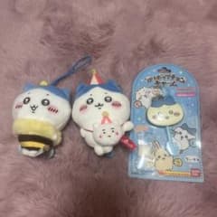 ちいかわ ハチワレ3点セット(マスコット、キーホルダー) - メルカリ
