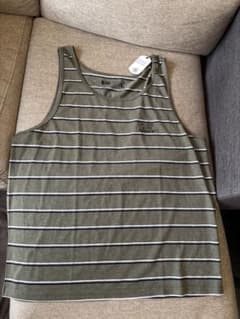 BLUCO WORK GARMENT ボーダー タンクトップ Lサイズのサムネイル