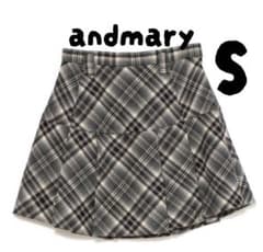 andmary Coco check mini pleats skirt S - メルカリ