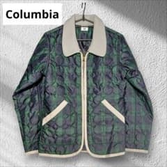 Columbia キルティングジャケット チェック柄 Mのサムネイル