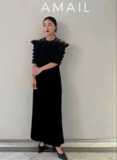 AMAIL ミルフィーユマチュールドレス 結婚式 お呼ばれ ワンピース - 4