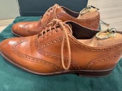 Cole Haan ブラウンレザー ウィングチップsize 9Mのサムネイル