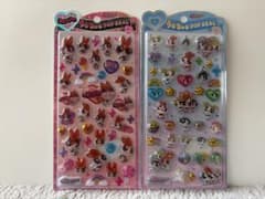 【正規品】うるちゅるポップシール　パワーパフガールズ2枚セット