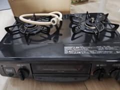 都市ガス二口コンロ RT34NJH2020年製 - メルカリ