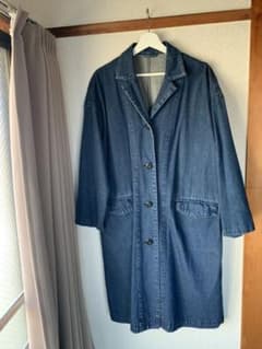 【GU】デニムコート デニムロングコートのサムネイル