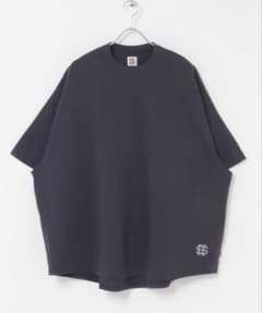 SEESEE SUPER BIG ROUND BORDER LS GRAYグレー|mercariメルカリ官方