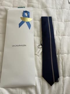 CK CALVIN KLEIN ネクタイ ネイビーのサムネイル