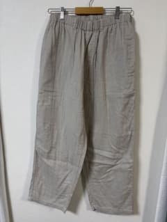 RELAX FIT Gauze easyslacks ベージュグレー - メルカリ