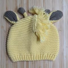 babygap キリンさんニット帽のサムネイル