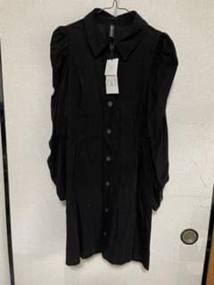 新品未使用ZARA パフスリーブワンピースLサイズのサムネイル