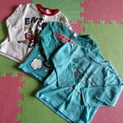男の子用☆ロンＴ 90㎝♥３枚セットのサムネイル
