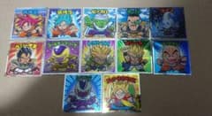 ドラゴンボールマン超コレクターシール12枚セットのサムネイル