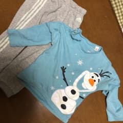 アナ雪コラボ。オラフのセットアップ。A.M.様専用。のサムネイル