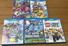 Wii U ソフト 5本セット まとめ売りのサムネイル