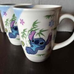 美品★スティッチ ペアマグカップのサムネイル