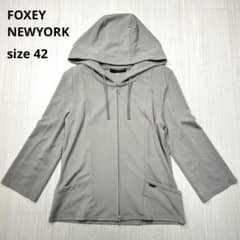 □ フォクシー FOXEY NEWYORK ストレッチパーカー 42 - メルカリ