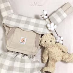 【人気No.1柄】 ナチュラル チェック 抱っこ紐カバーのサムネイル