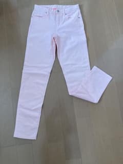 UNIQLO キッズ カラージーンズ　150 ピンクのサムネイル