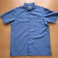 【Columbia】 チェック柄 半袖シャツ Mサイズのサムネイル
