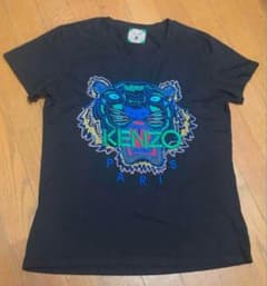 KENZO トラ刺繍 ブラック Tシャツのサムネイル