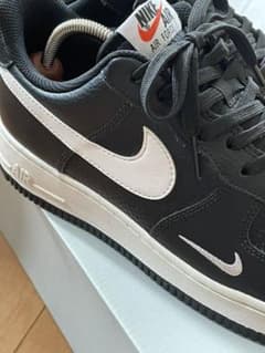 値下げしました❗️NIKE ナイキ　エアフォース1  black/限定のサムネイル