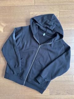 Los Angeles apparel ジップパーカー　M blackのサムネイル