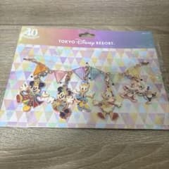 ディズニー 40周年 チャーム ミッキー ミニー ドナルド デイジー