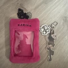 aespa KARINA トレカケース アクリルキーホルダー セットのサムネイル