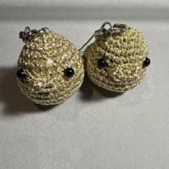 ㉔金ピカひよこのストラップのサムネイル