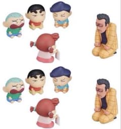 クレヨンしんちゃん　みんなでリアルおままごとだゾ　きゃらゆ〜　５種類×2セット