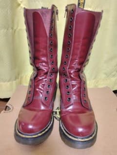 ★メンテ済★Dr.Martens ロングブーツ 14 ホールのサムネイル