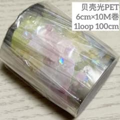切売 1226★ 海外 マスキングテープ マステ PET 装飾 カーテン 贝壳光 海外 PETテープ マスキングテープ 装飾 - メルカリ