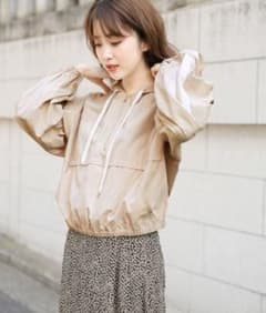 Heather パーカー ショート丈 ミニタケアノラックのサムネイル
