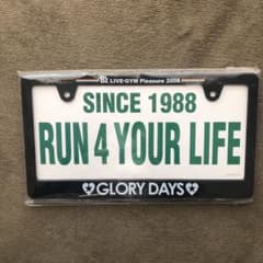 B'z 2008 GLORY DAYS ナンバープレートフレームのサムネイル