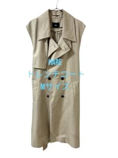 HARE トレンチコート Mサイズ　ベージュのサムネイル