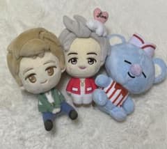 TinyTAN ぬいぐるみ 3種 & BT21 コンテナセットのサムネイル